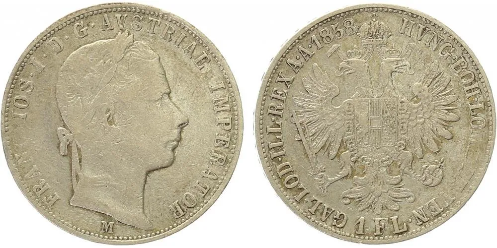 Rakouská a spolková měna, 1857 - 1892 — 1