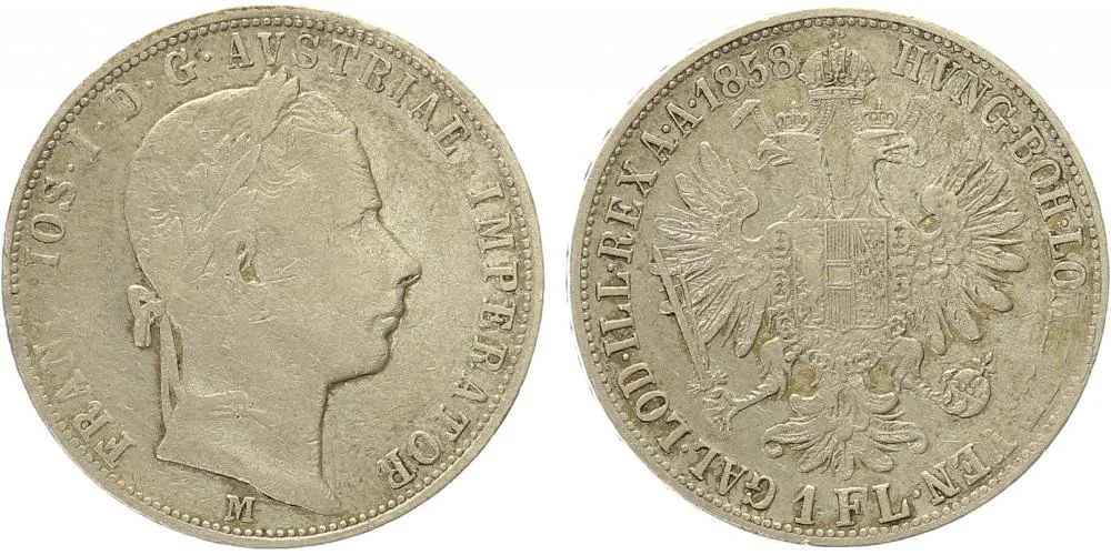 Rakouská a spolková měna, 1857 - 1892 — 1