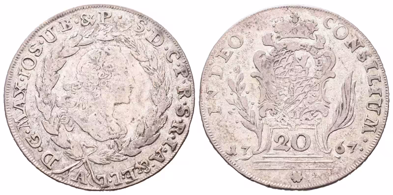 Bavorsko, 20 Krejcar 1767