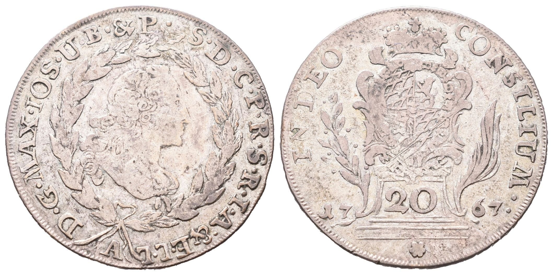 Bavorsko, 20 Krejcar 1767
