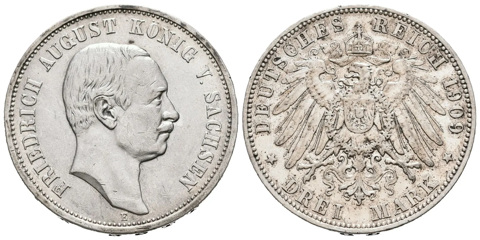 Sasko, 3 Marka 1909 E
