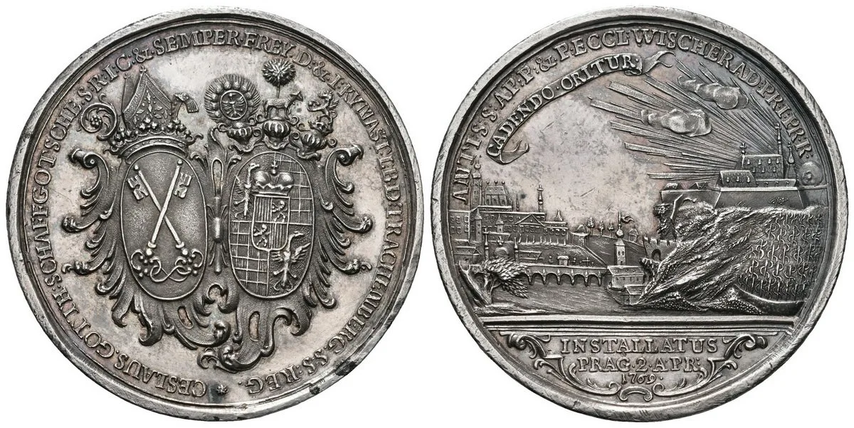 Praha - Vyšehrad, Česlav Gotthard hrabě Schafgotsche, 1769 - 1781 — 1