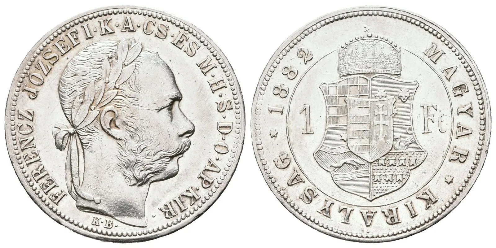 Zlatník 1882 KB, lesk, rysky a drobné hranky — 1