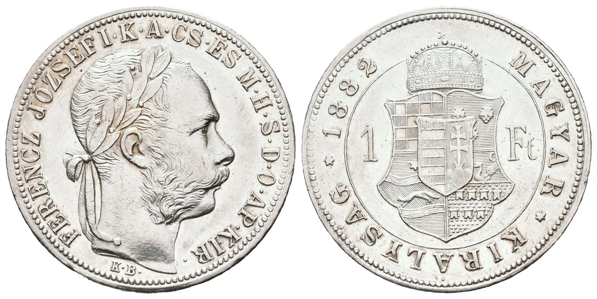Zlatník 1882 KB, lesk, rysky a drobné hranky — 1