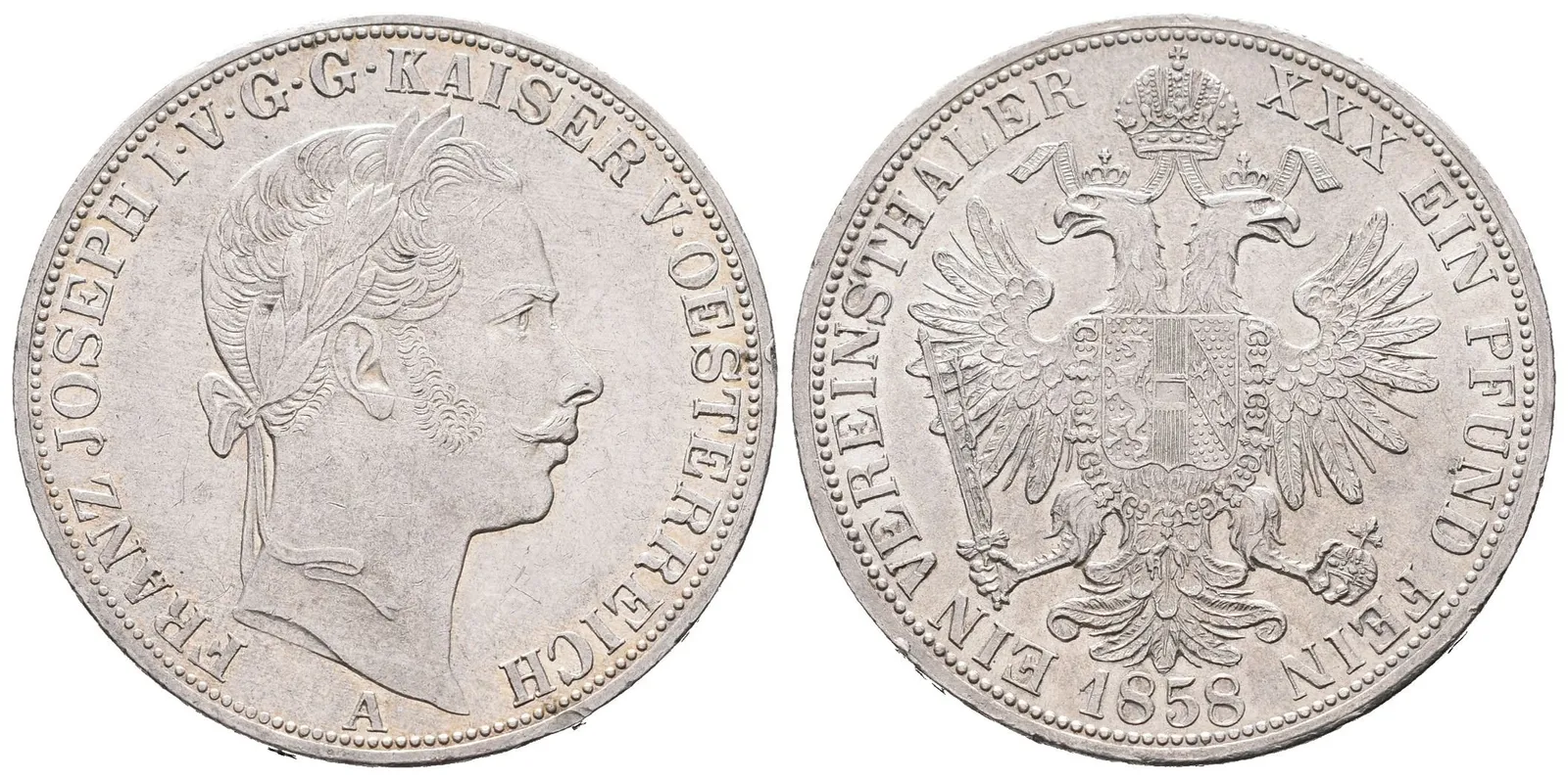 Tolar spolkový 1858 A