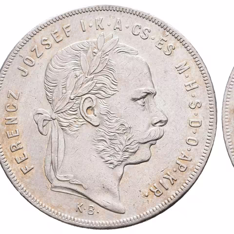 Zlatník 1872 KB, zbytky lesku, patina, škr.
