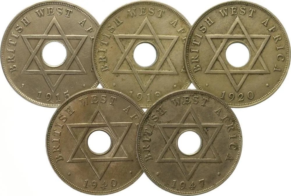 Britská Západní Afrika, George V., 1910 - 1936 — 1