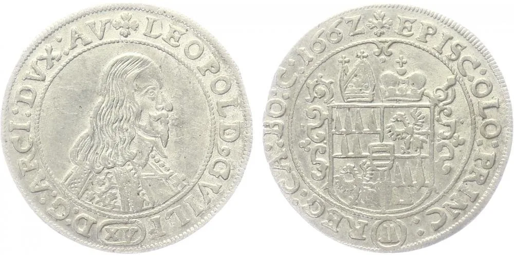 Olomouc - biskupství, Leopold Vilém, 1637 - 1662 — 1