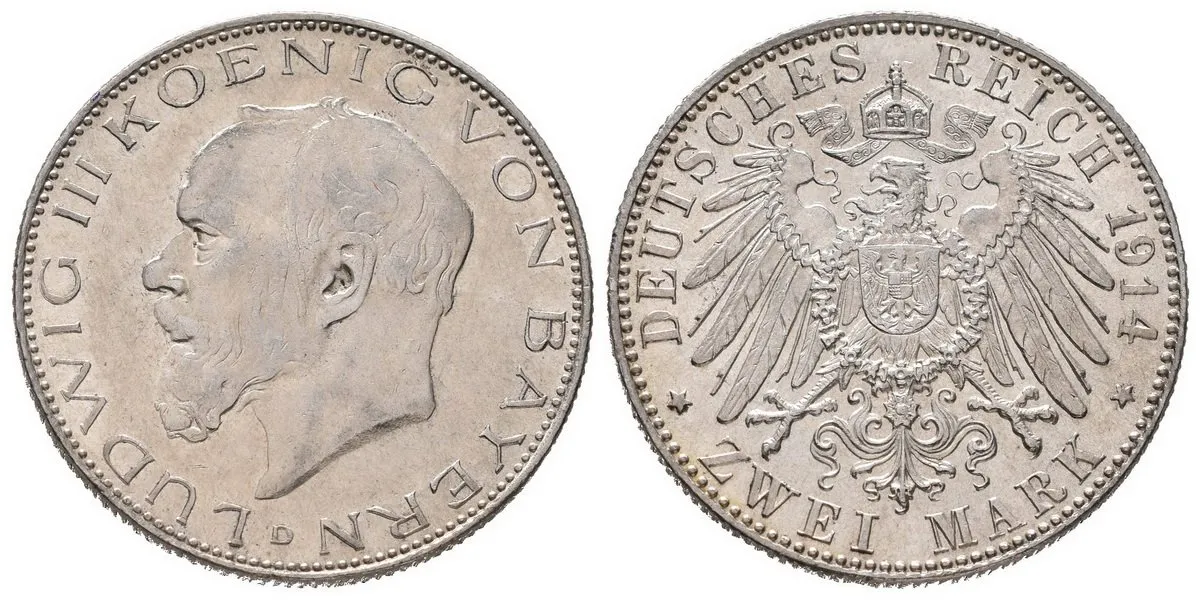 Bavorsko, Ludwig III., 1913 - 1918 — 1
