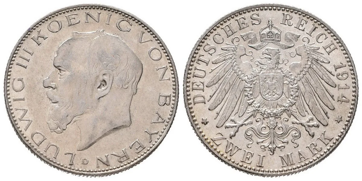 Bavorsko, Ludwig III., 1913 - 1918 — 1