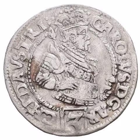 3 Krejcar 1590, Graz, patina, lehce ned.