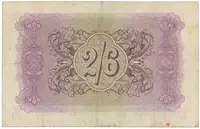 Velká Británie, 2 Shillings 6 Pence (1943), BMA - vojenské vydání, P.M3 - fotografie 2