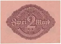 Německo, 2 Mark 1922, Ro.74 - fotografie 2