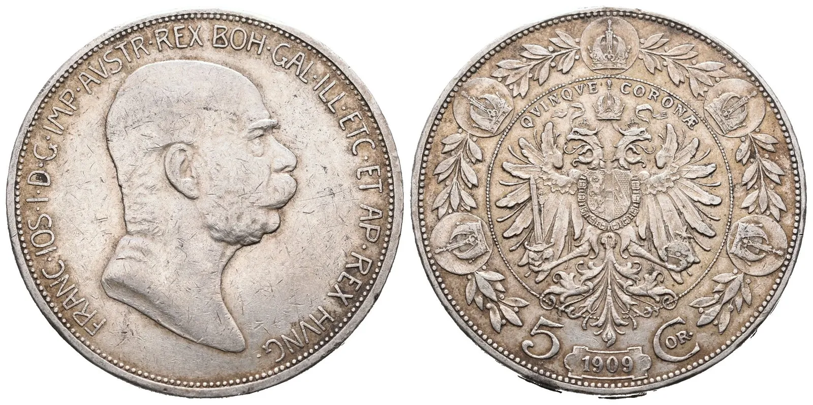 5 Koruna 1909