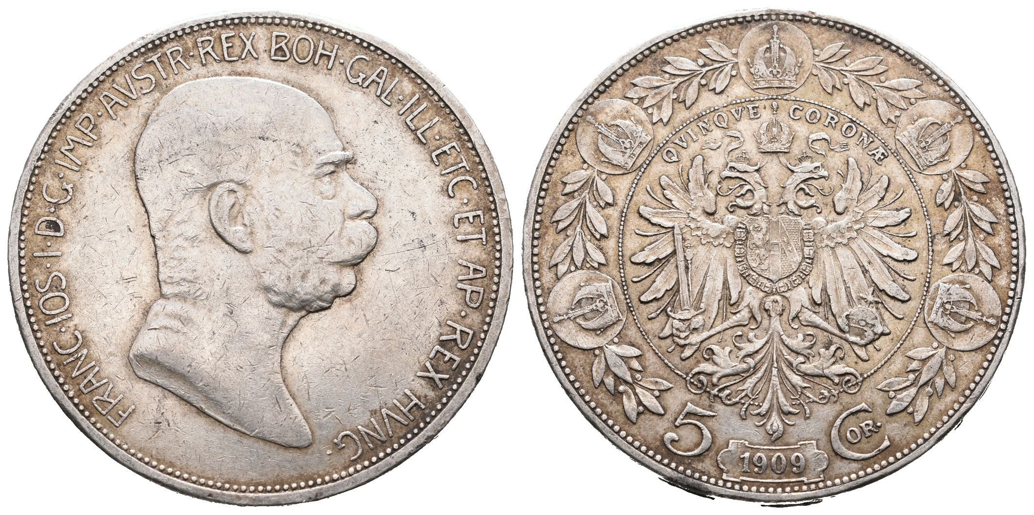 5 Koruna 1909