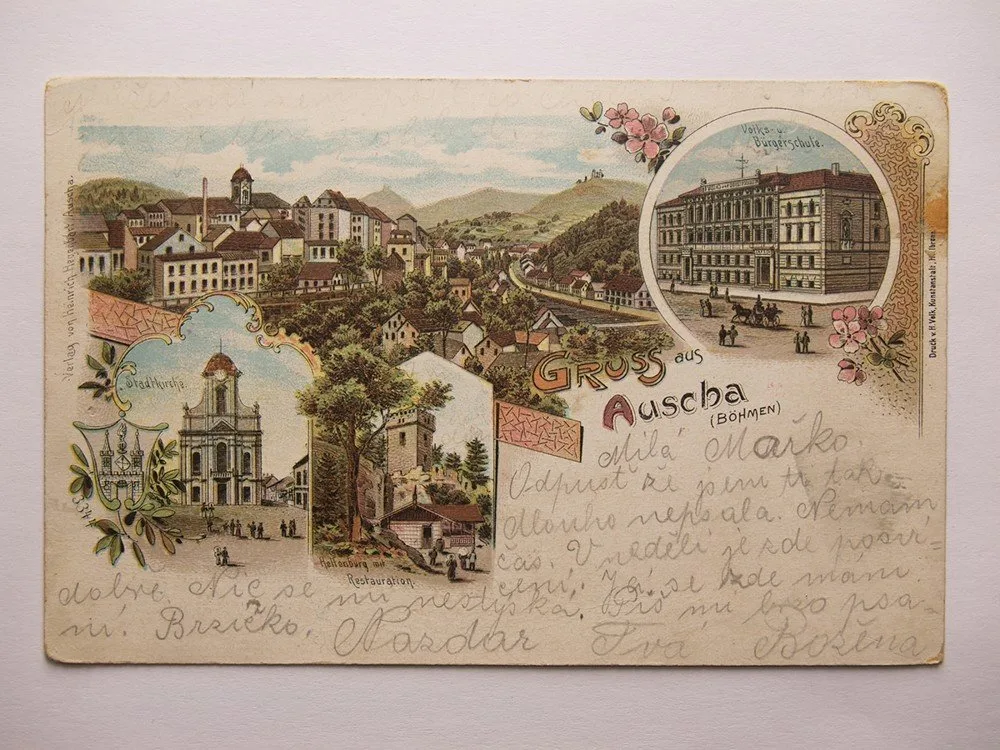 Severní Čechy,  Úštěk, Auscha, okr. Litoměřice — 1