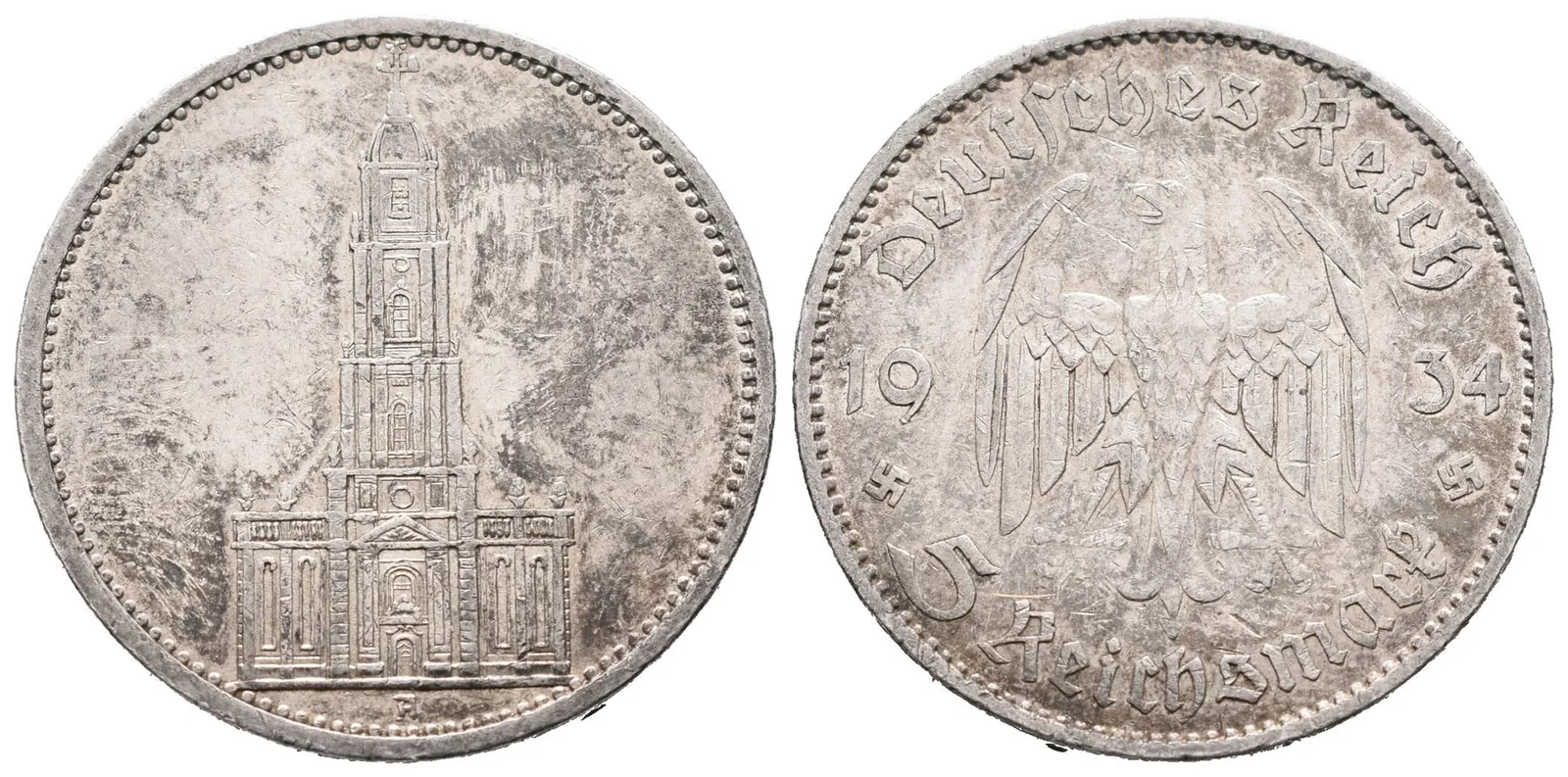 III. říše, 5 Marka 1934 A
