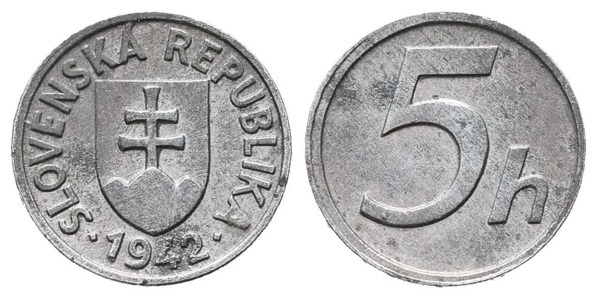 5 Haléř 1942, vzácný