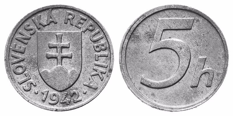 5 Haléř 1942, vzácný