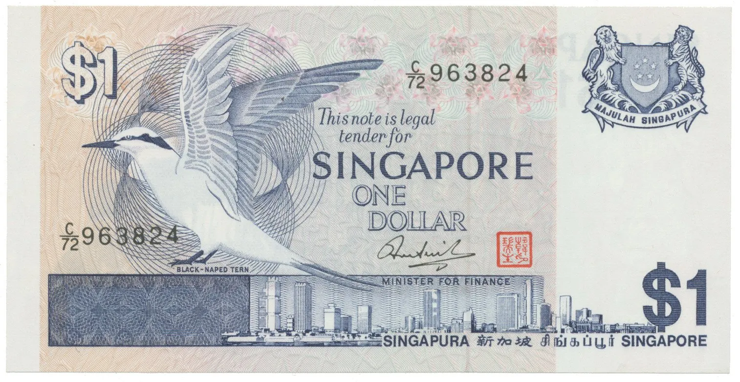 Singapur, 1 Dollar (1976), P.9