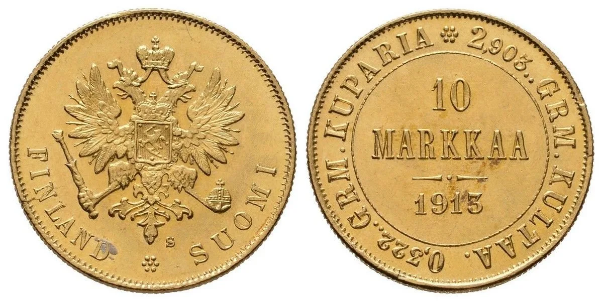 Ražby pro Finsko, Mikuláš II., 1894 - 1917 — 1