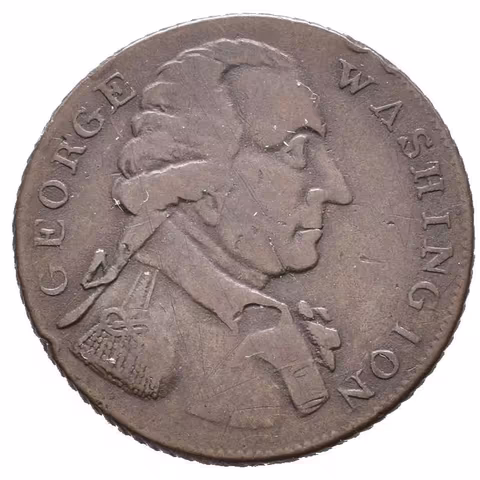 AE Žeton b.l. (1795/pol. 19. stol.) - Washington Success Medal,
