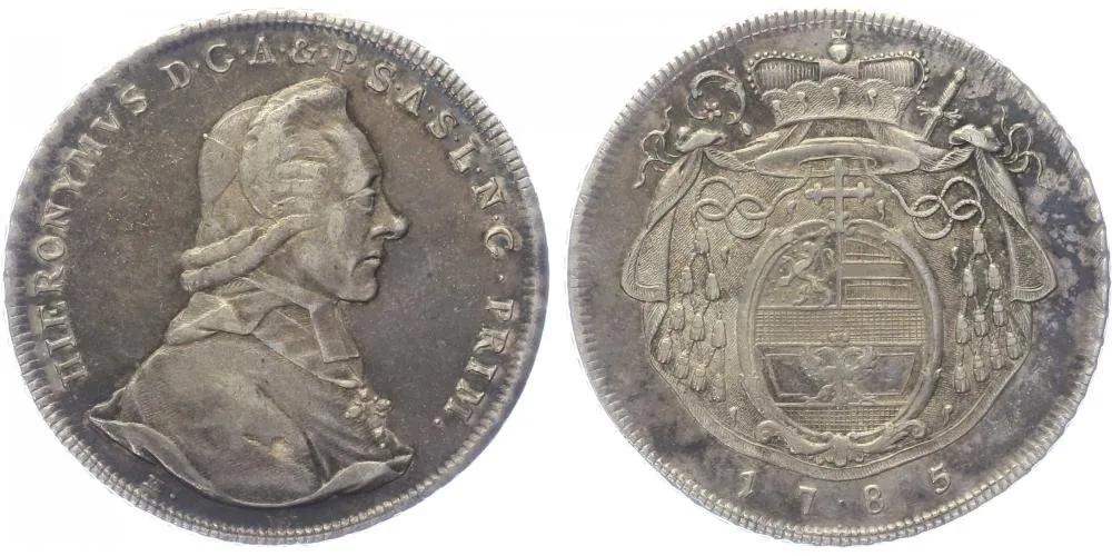 Salzburg - arcibiskupství, Hyeronymus Colloredo, 1772 - 1803 — 1
