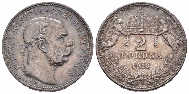 2 Koruna 1913 KB