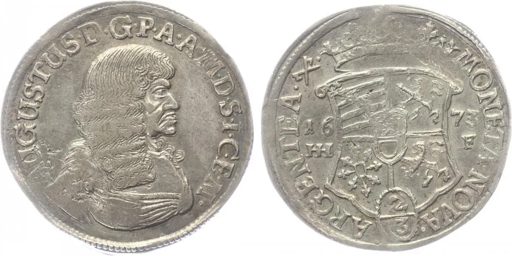 Magdeburg - arcibiskupství, August von Sachsen-Weissenfels, 1638-1680 — 1