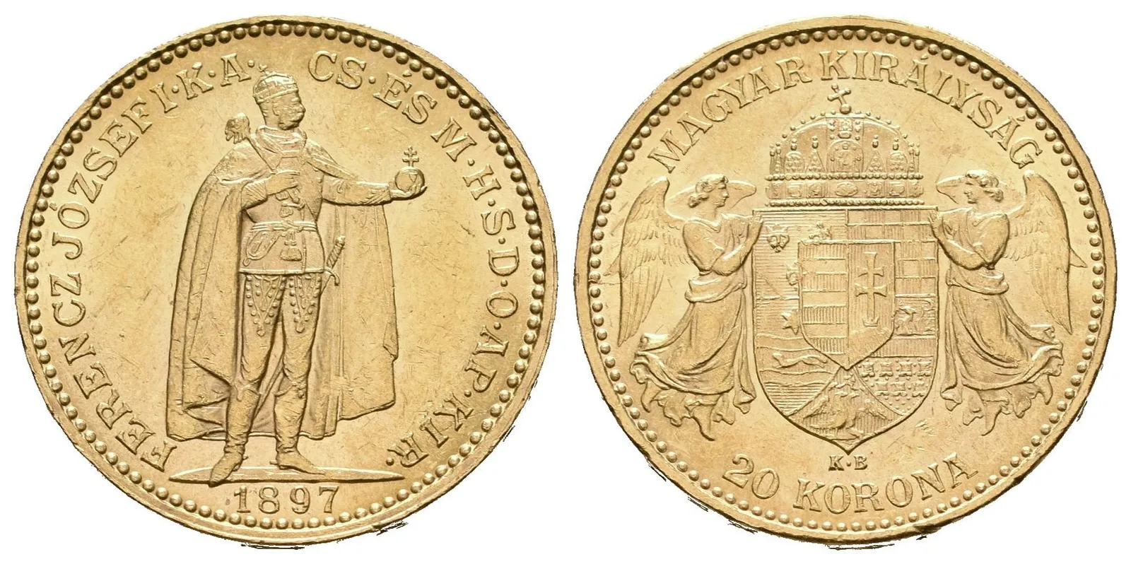20 Koruna 1897 KB