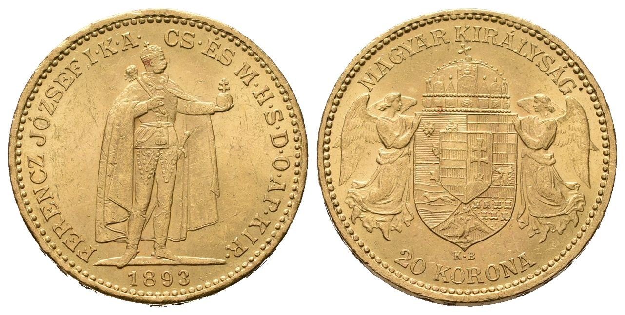 20 Koruna 1893 KB