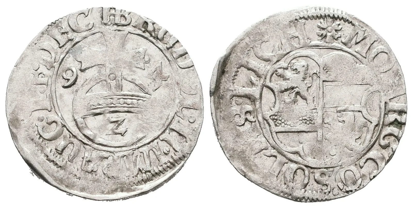 Solms - Lichtenberg, 1/2 Batzen 1594