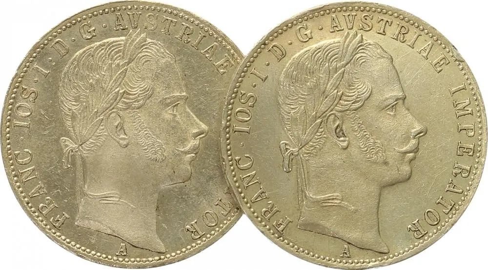 Rakouská a spolková měna, 1857 - 1892 — 1