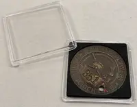41 mm - Plastová kapsle/bublinka na mince QUADRUM - 1 kus - fotografie 2