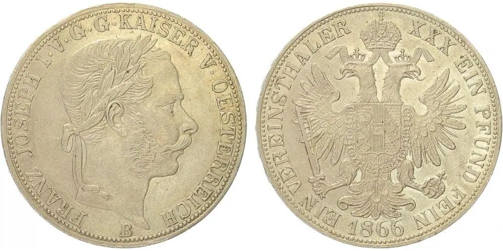 Rakouská a spolková měna, 1857 - 1892 — 1