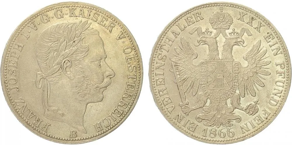 Rakouská a spolková měna, 1857 - 1892 — 1