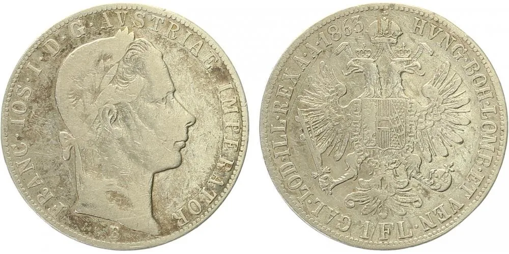 Rakouská a spolková měna, 1857 - 1892 — 1
