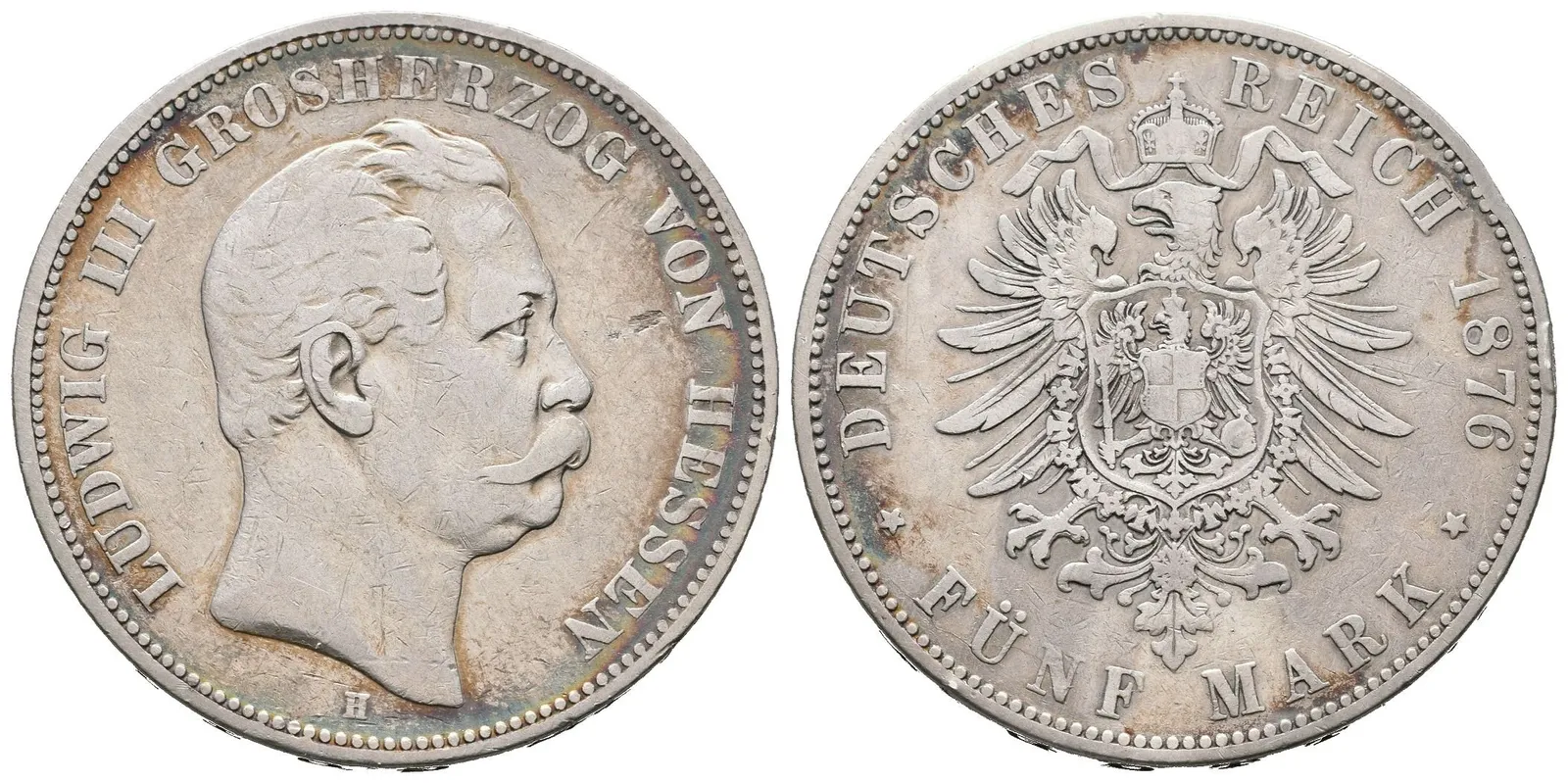 Hesensko, 5 Marka 1876