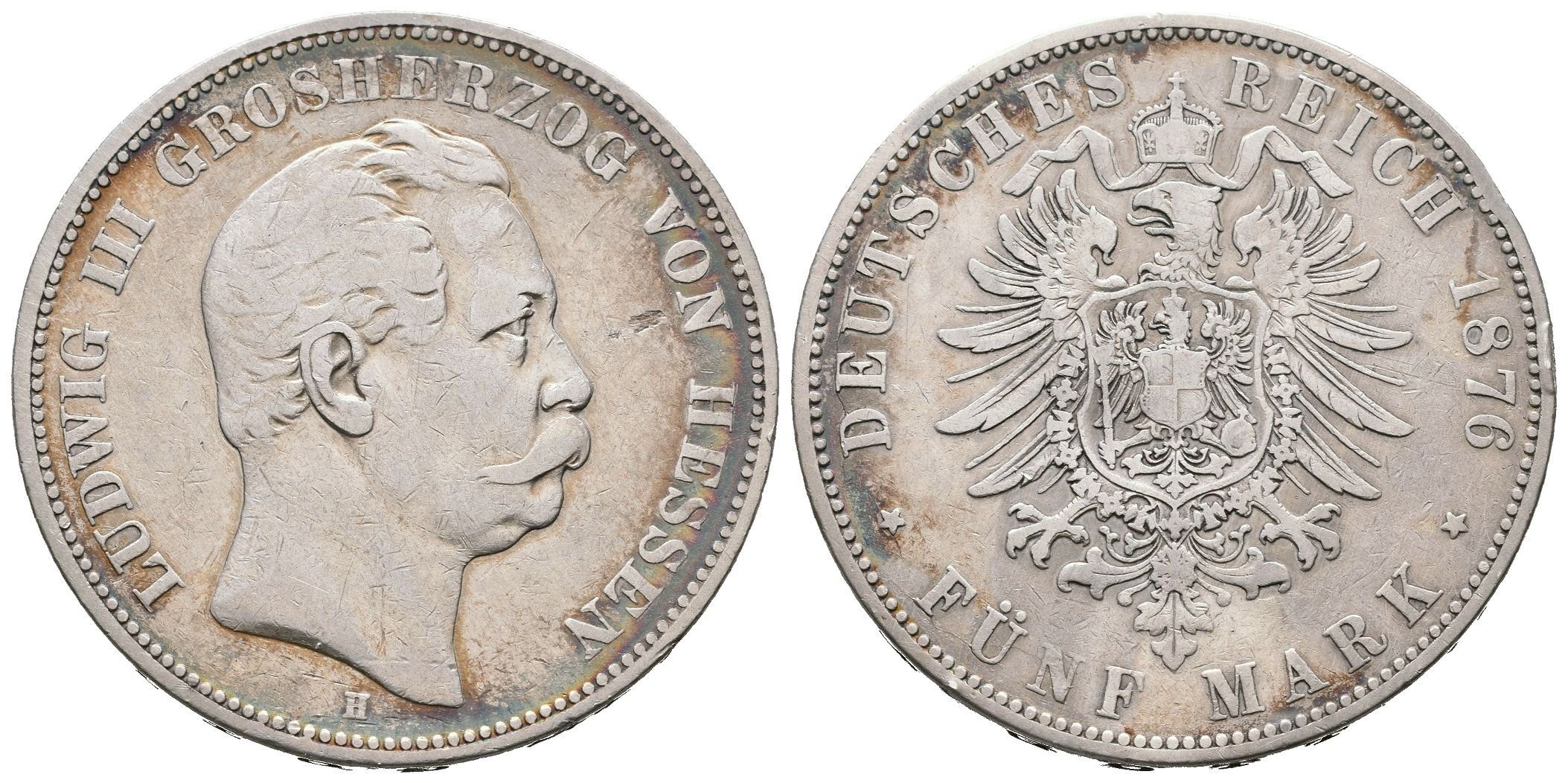 Hesensko, 5 Marka 1876