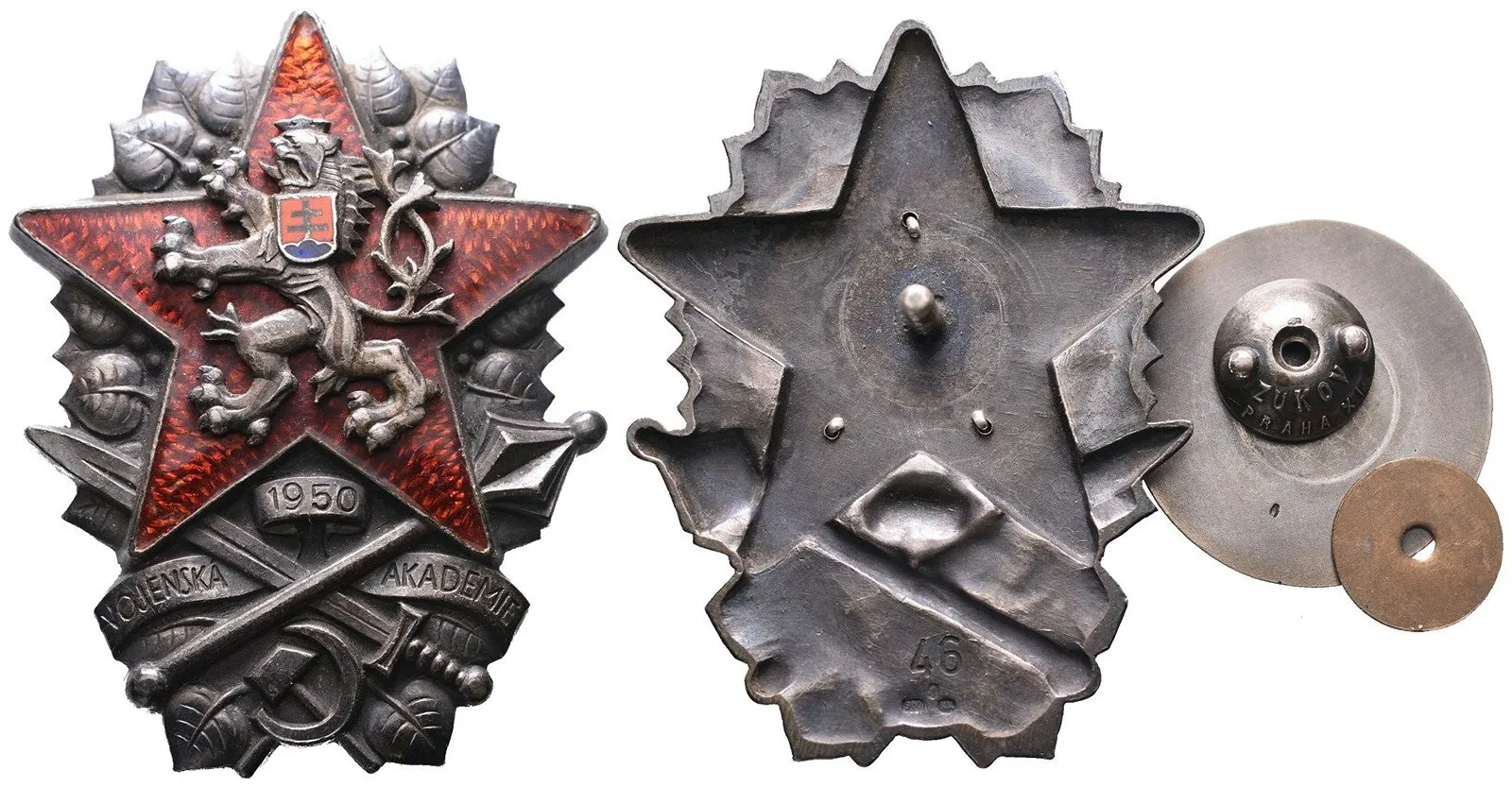 Československo - odznaky vojenských škol — 1