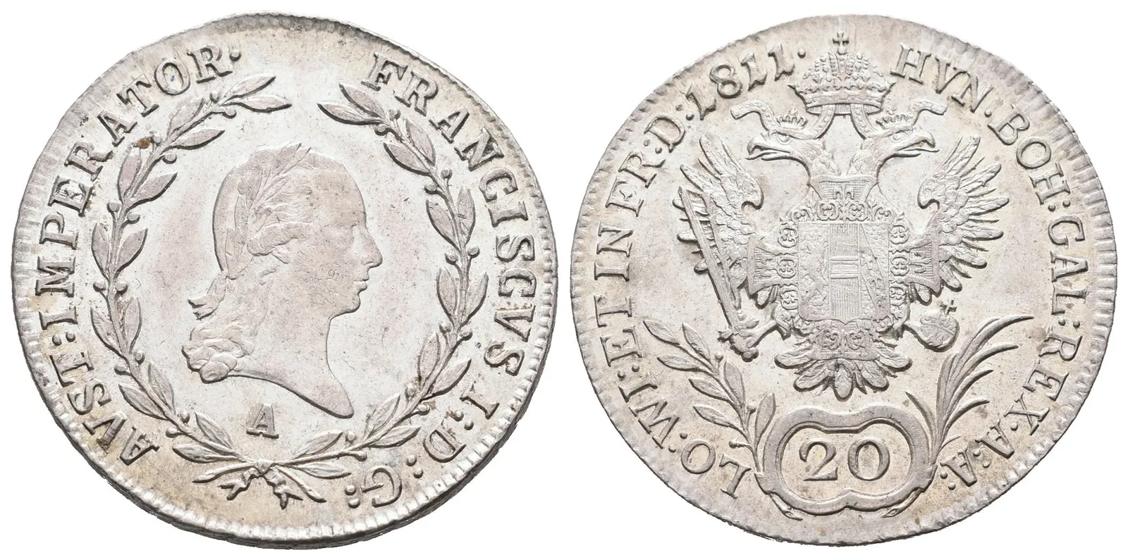 František II., 20 Krejcar 1811 A