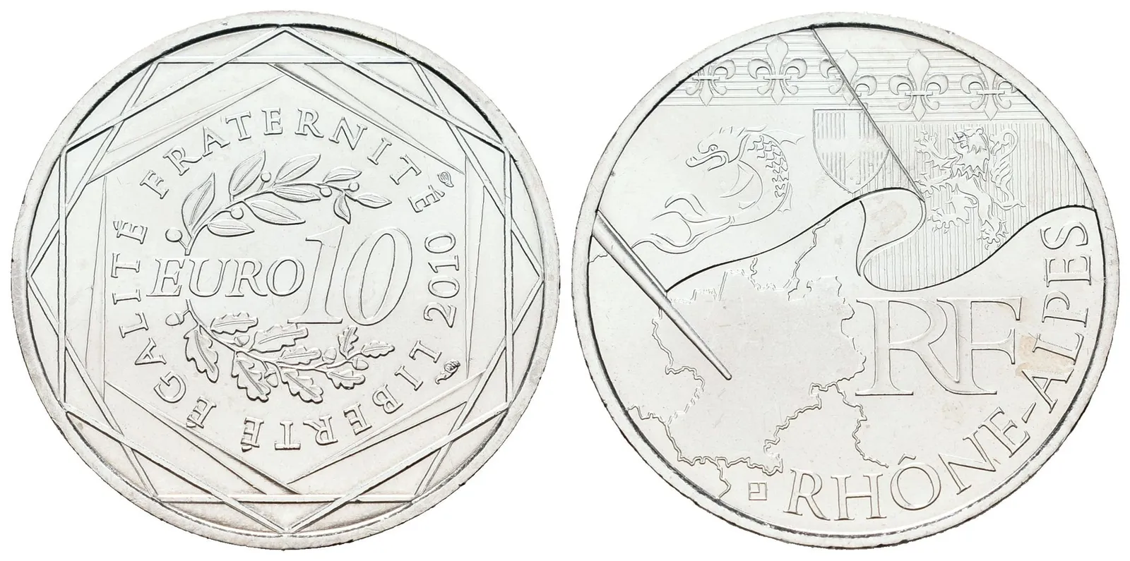 Francie, 10 Euro 2010
