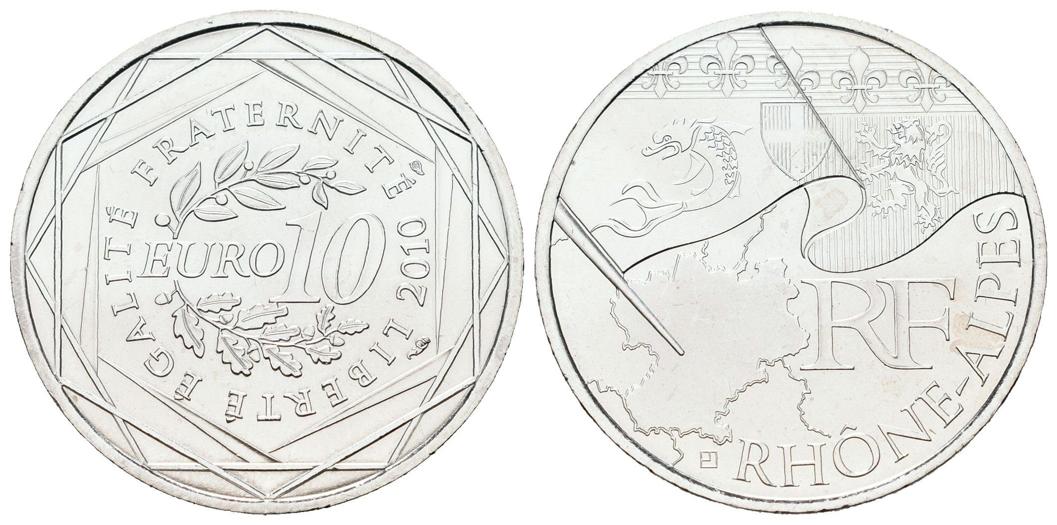 Francie, 10 Euro 2010