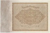 Německo, 1000 Mark 1922, firemní číslovač, Ro.81b - fotografie 2