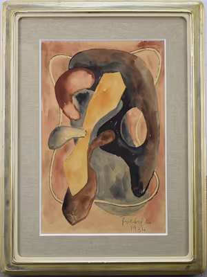 FOLTÝN František: FOLTÝN František (1891-1976) - Abstraktní kompozice.
