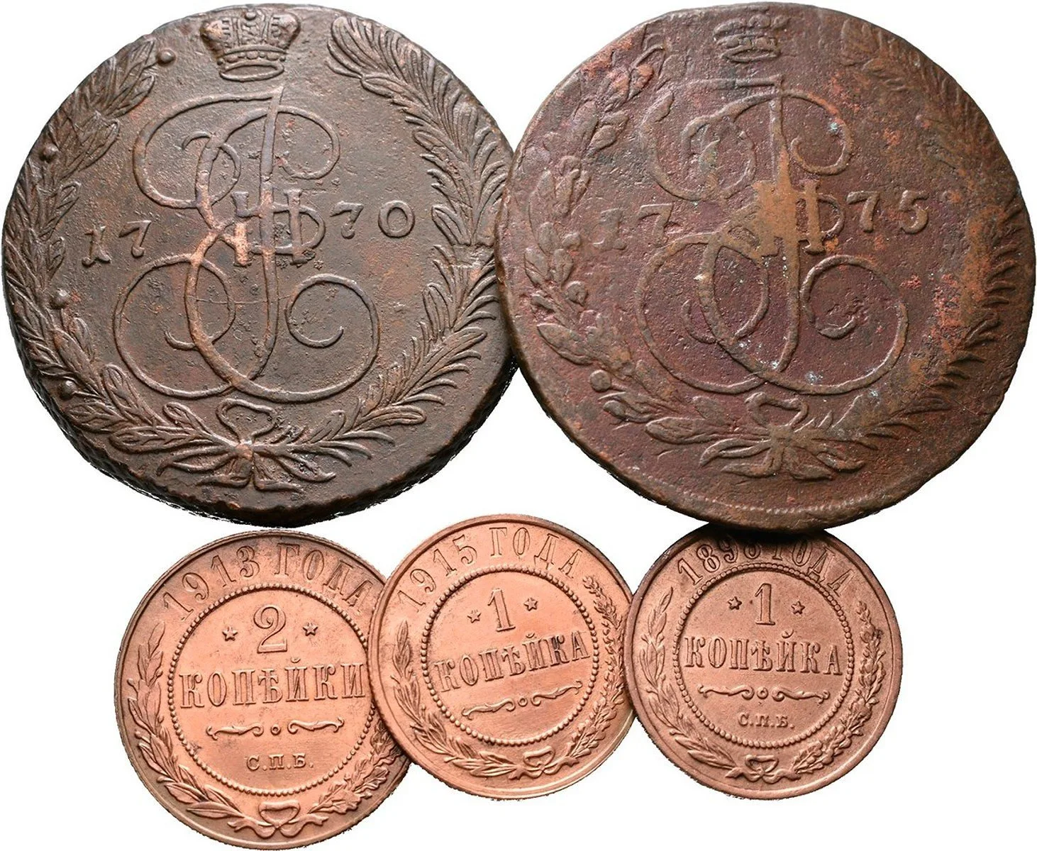 Rusko, Kateřina II., 1762 - 1796 — 1