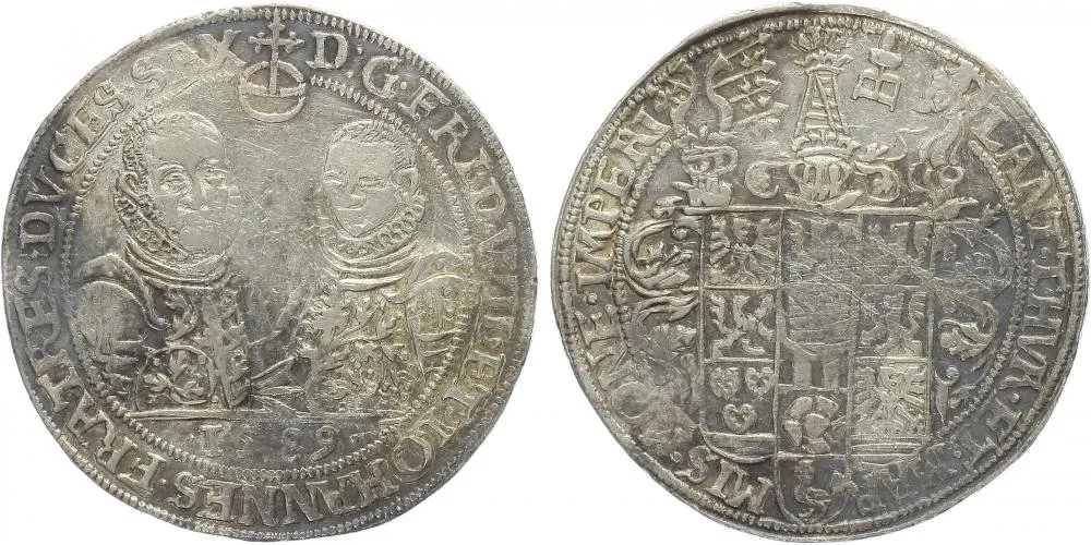 Sasko - Weimar, Friedrich Wilhelm I. a Johann III., 1573 - 1603 — 1