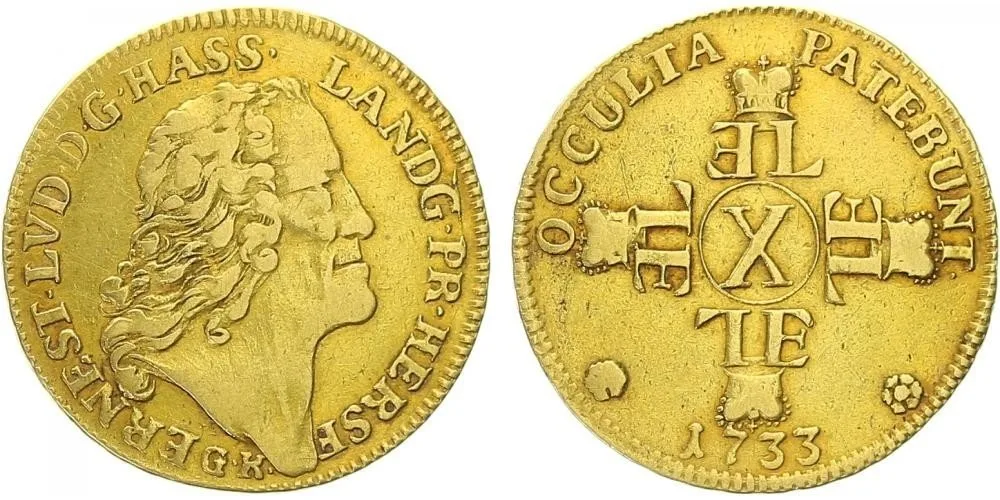Hessen - Darmstadt, Ernst Ludwig I., 1678 - 1739 — 1