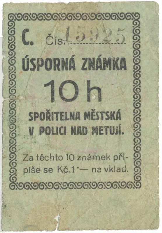 Nouzovky české od roku 1914 — 1