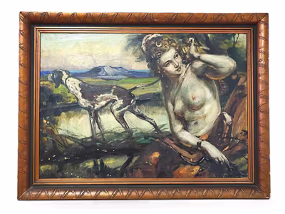 Vlastimil Košvanec, 1887 - 1961 - Diana